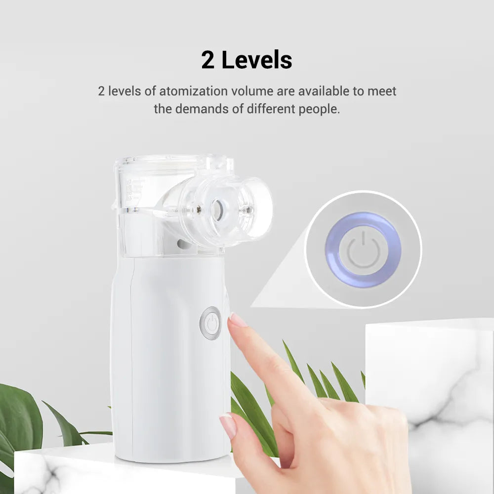Portable Nebulizer For Asthma Rechargeable Inhaler Nebulizer Machine For Kids And Adults