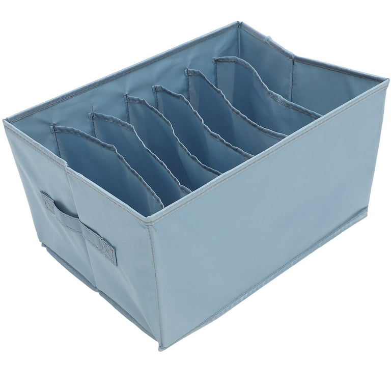 Cart Jeans Organizer 6 Grids Foldable Organize  (random Colors)